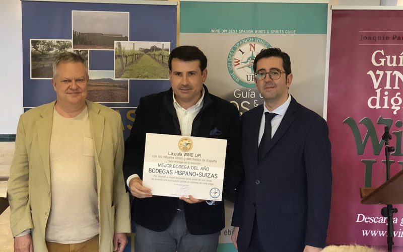 H+S recibe el premio a la Mejor bodega del Año de la guía WineUp 2018