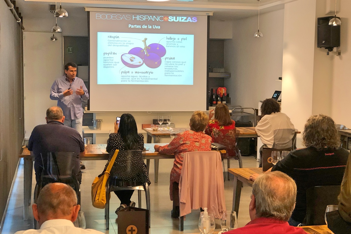 Una cata de uvas para adentrarse en los cavas de Hispano Suizas