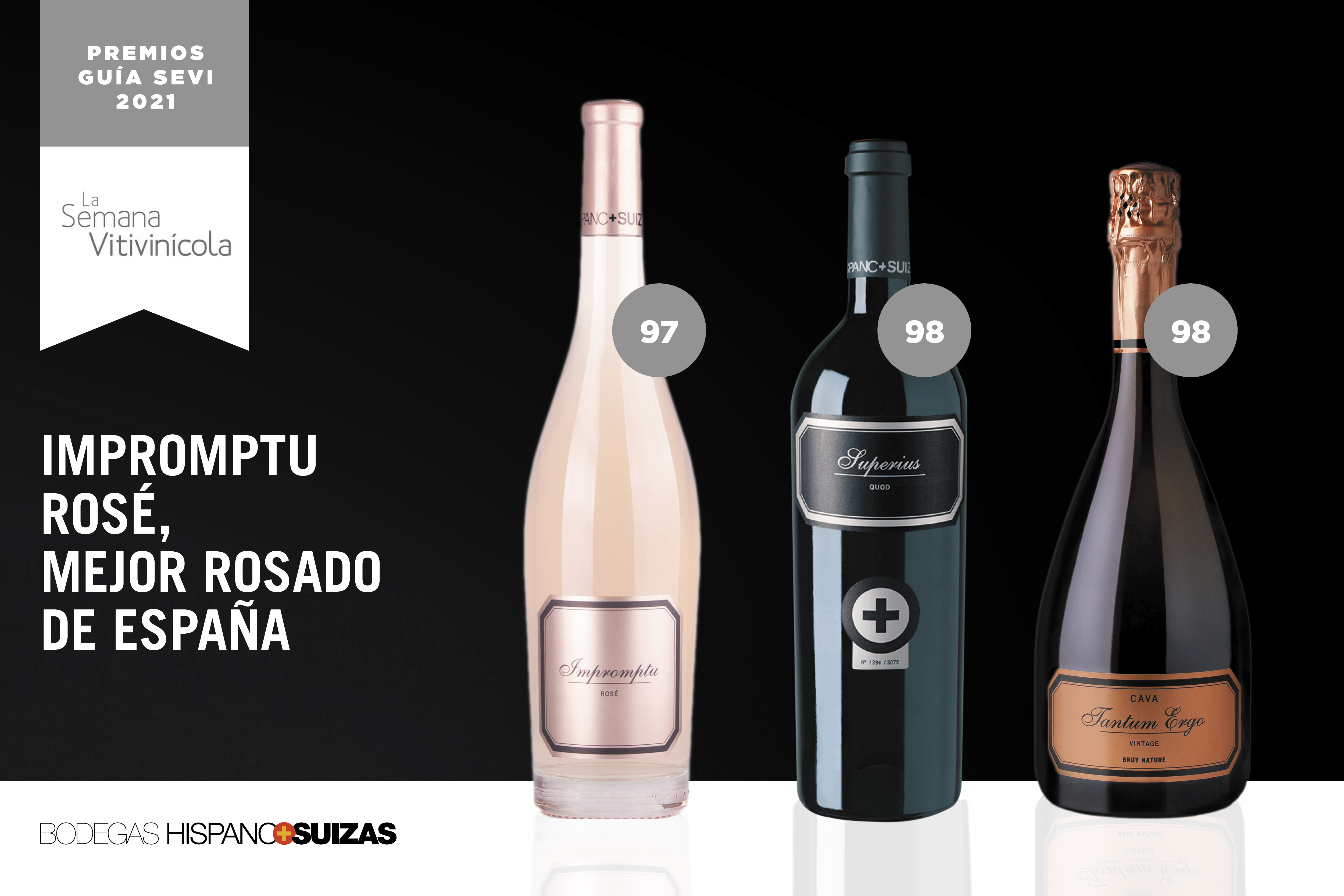 La Guía SEVI otorga 97 puntos al rosado de H+S y lo encumbra como el mejor de España