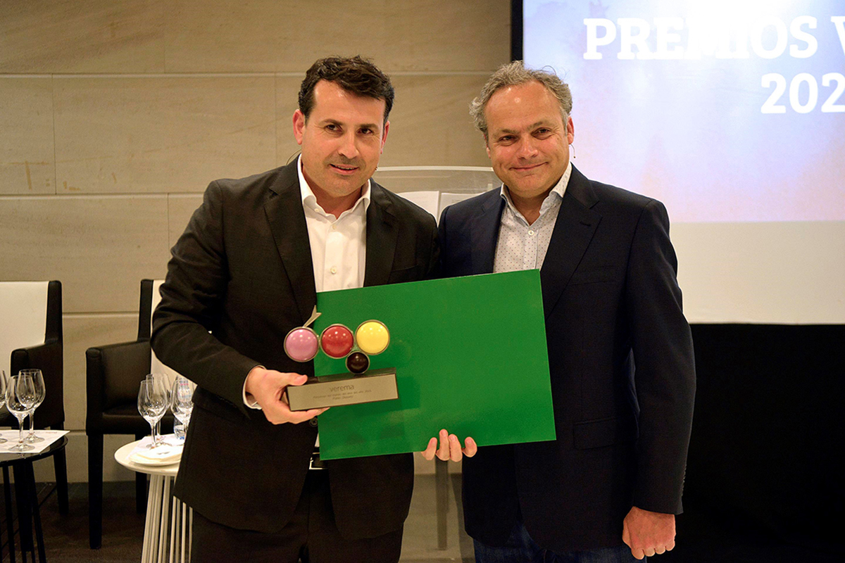 Pablo Ossorio premiado como ‘Personaje del mundo del vino en España’ en los premios Verema 2021